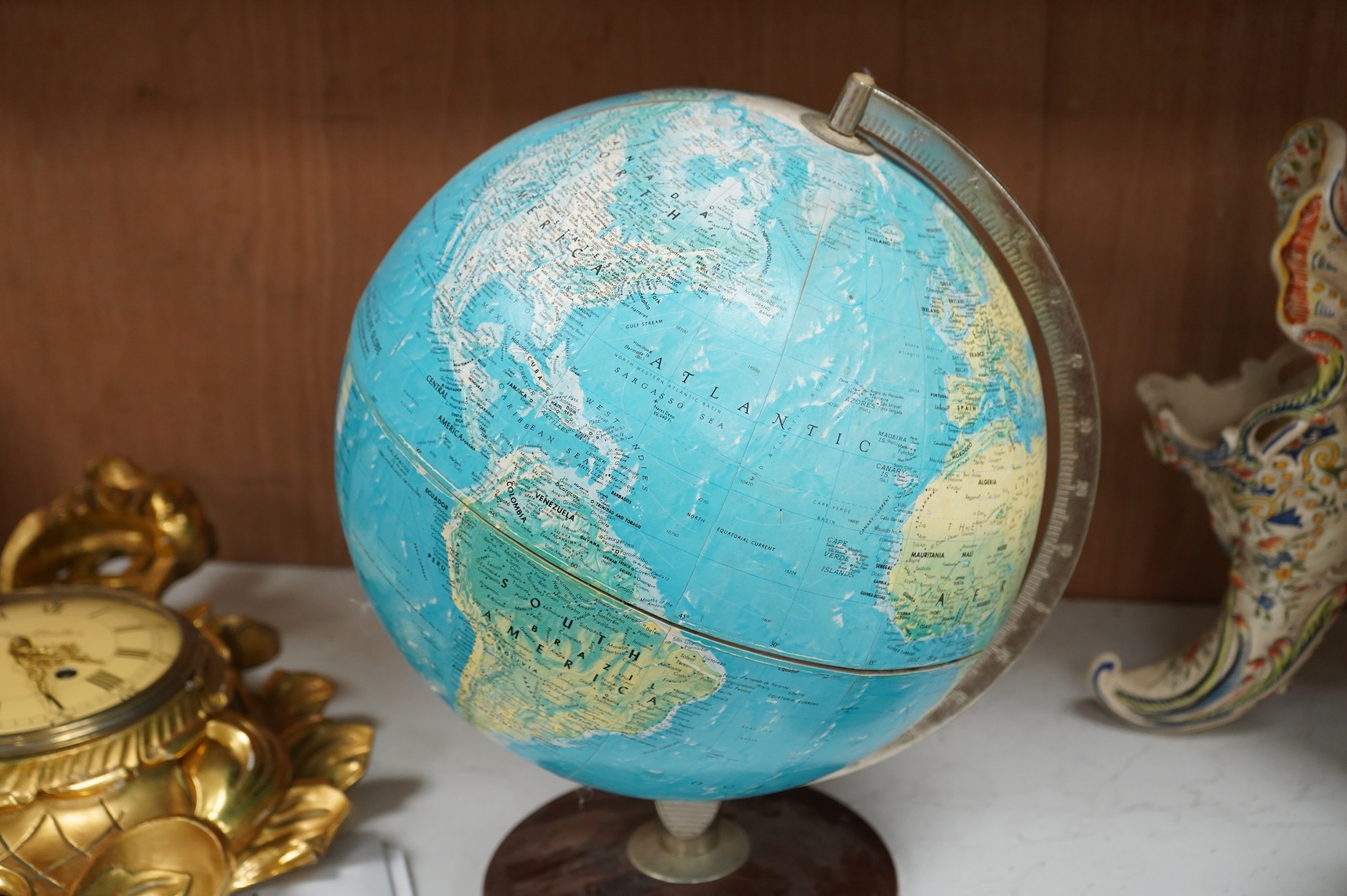 A Philips 12 inch globe, 1976, 41cm high